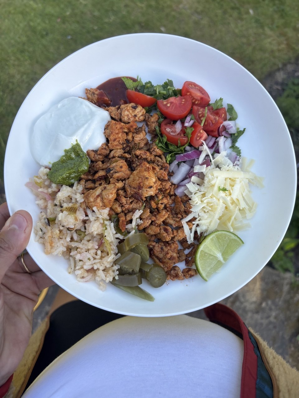 Japanese Curry Mince Bowl with Soft-Boiled Egg